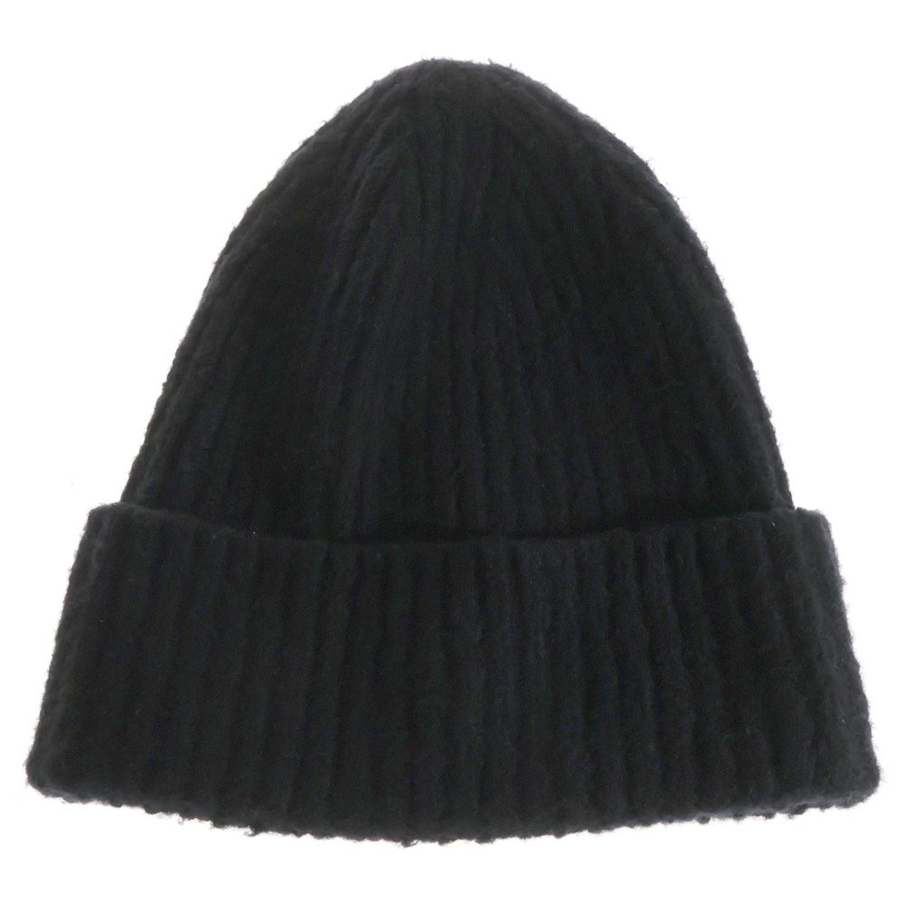 アクネストゥディオズ ニット帽 ニットキャップ ブラック Acne Studios アクネストゥディオズ ニット帽 FN-UX-HATS000261