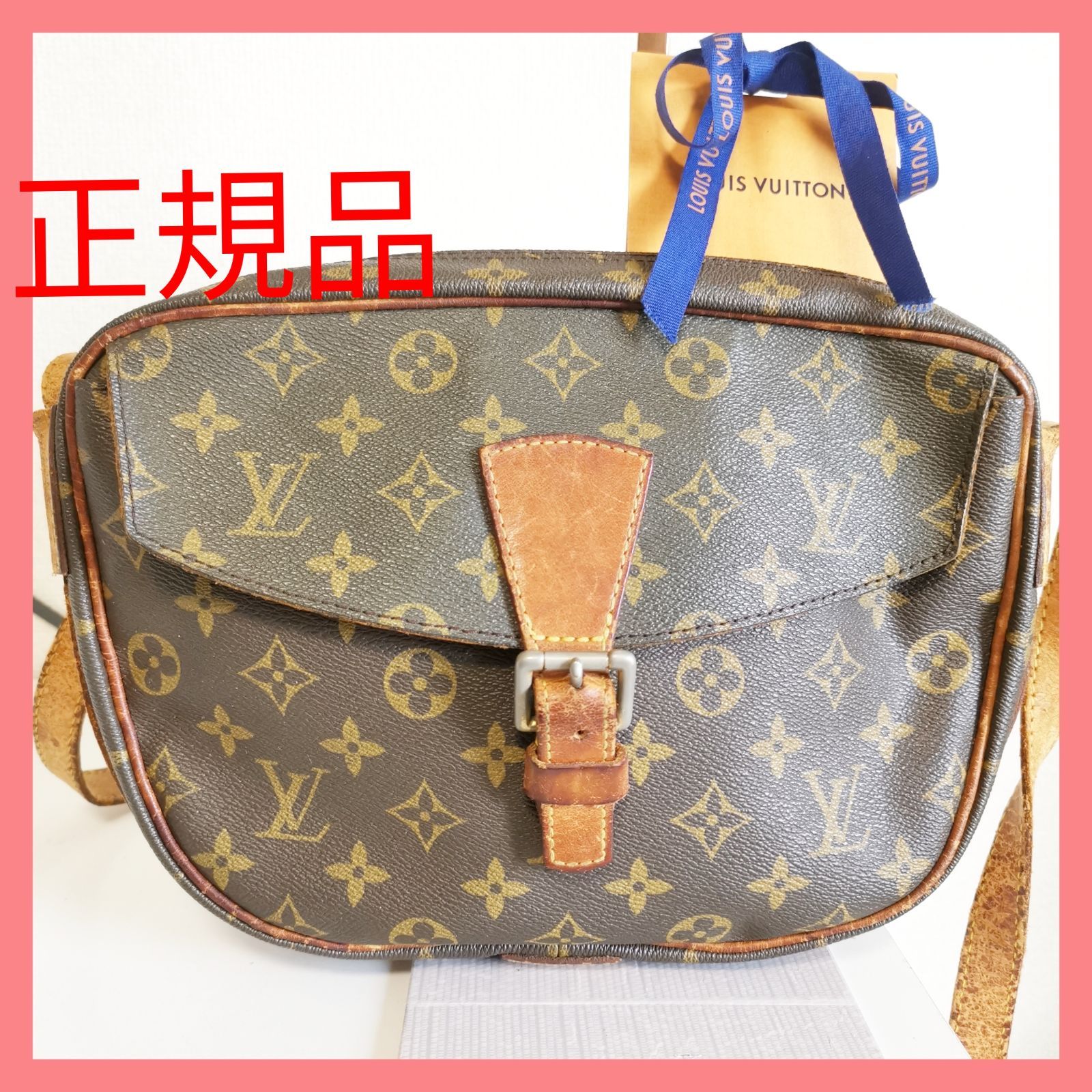 美品✨ルイ・ヴィトン ジュヌフィーユ M51227 ショルダーバッグ LOUIS VUITTON ルイヴィトン モノグラム ジュヌフィーユ