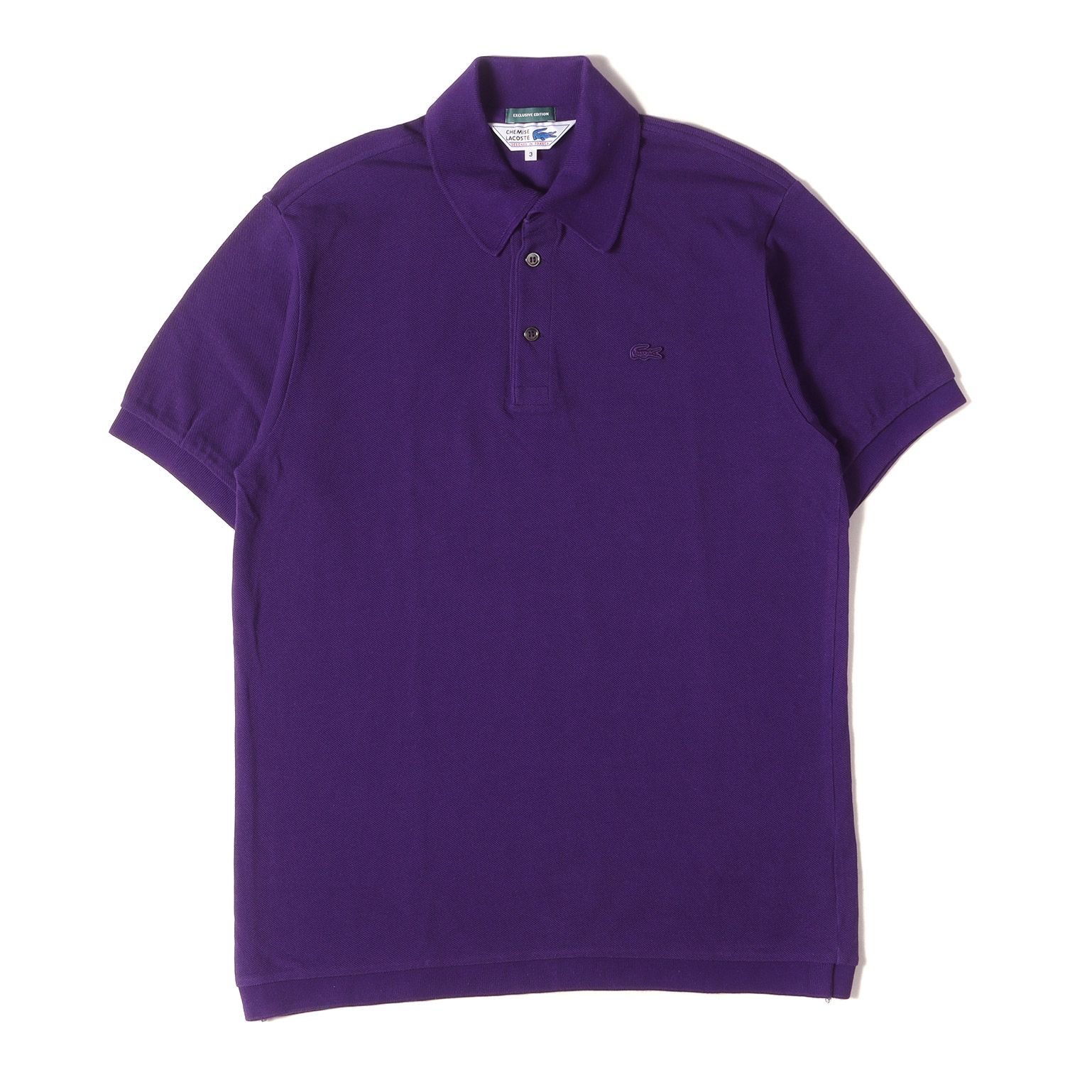 LACOSTE ラコステ ポロシャツ サイズ:3 / SHIPS 別注 ワニ ワッペン 