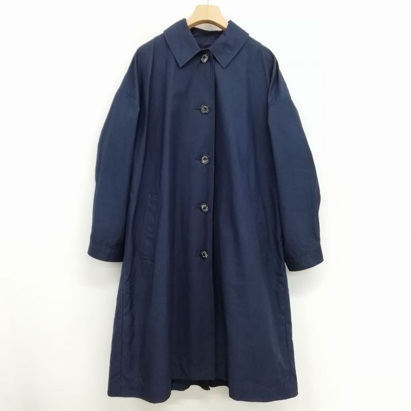 マッキントッシュフィロソフィー MACKINTOSH PHILOSOPHY H5A34-110-29 コットン ベンタイルクロス コート トレンチコート ステン 36 ネイビー