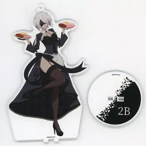 中古】キーホルダー 2B BIGアクリルスタンドキーホルダー 「NieR 中古】キーホルダー 2B BIGアクリルスタンドキーホルダー 「NieR