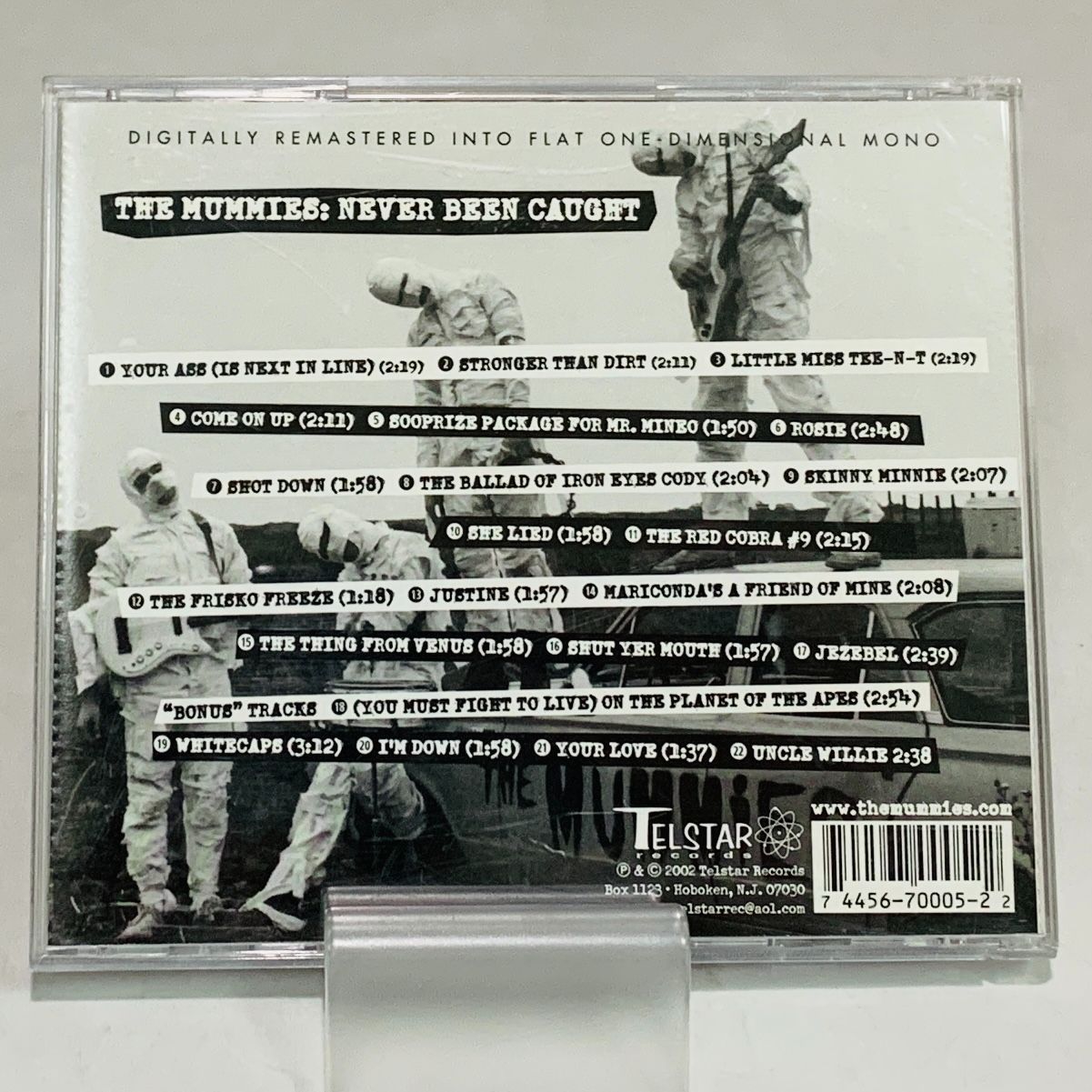 中古CD】THE MUMMIES / NEVER BEEN CAUGHT[輸入盤] - メルカリ