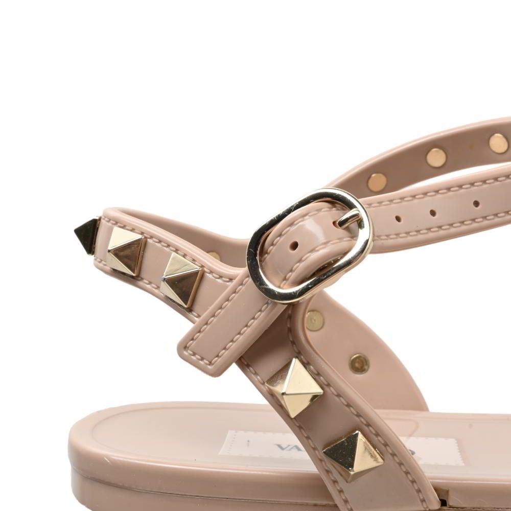 VALENTINO ロックスタッズ ラバー ストラップサンダル - メルカリ