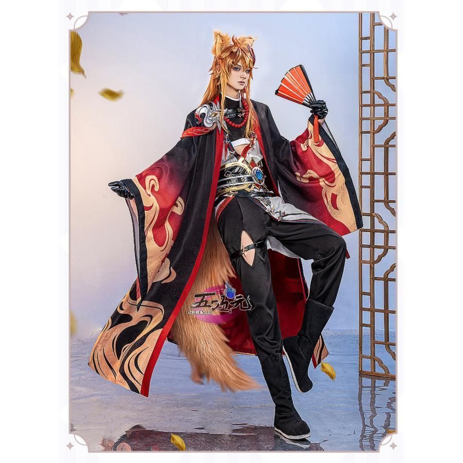 猫屋小舗 原神 コスプレ タルタリヤ 衣装 ※ウィッグ 靴 武器 追加可