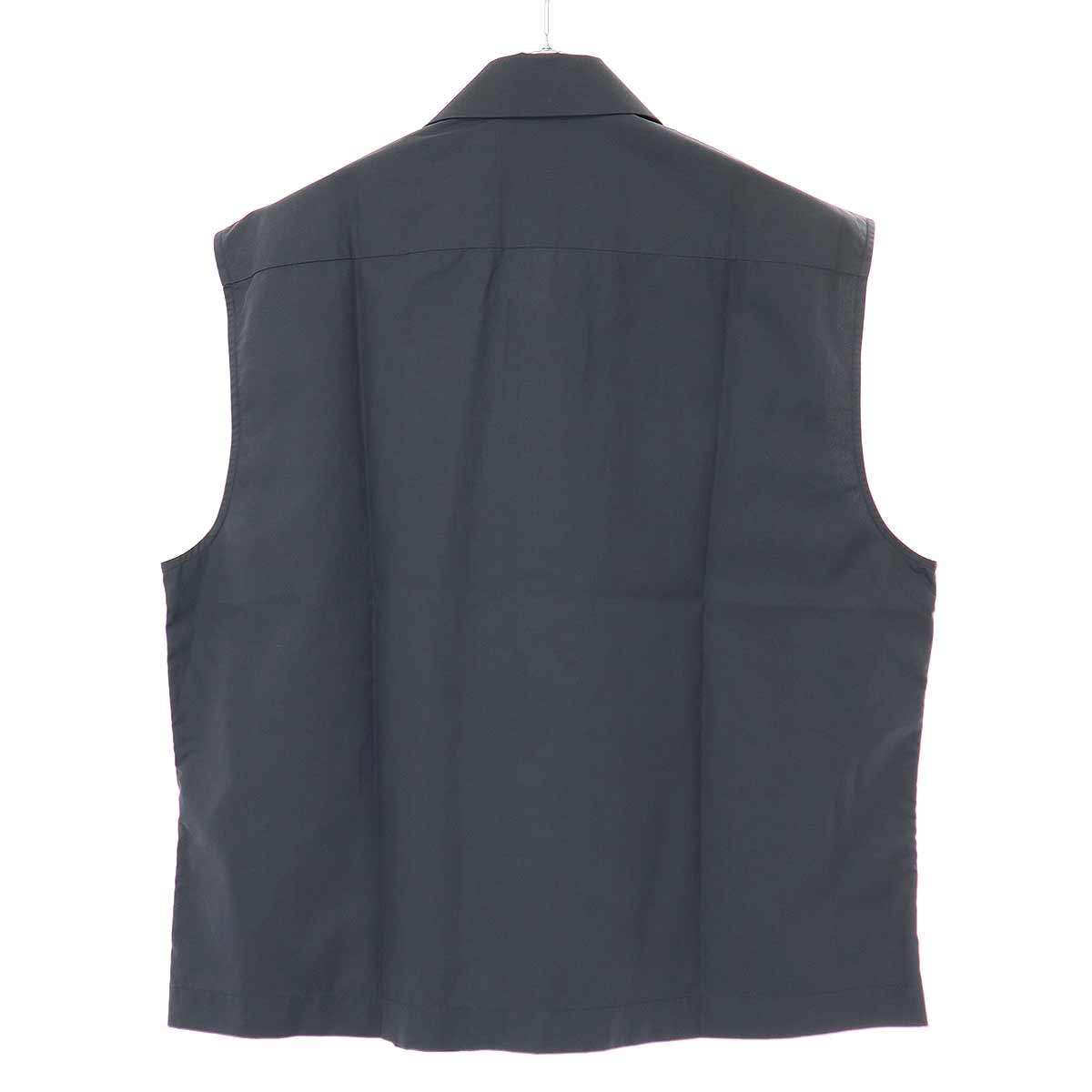 NAMACHEKO ナマチェコ 20SS QLO VEST シャツベスト ブラックプラム S 