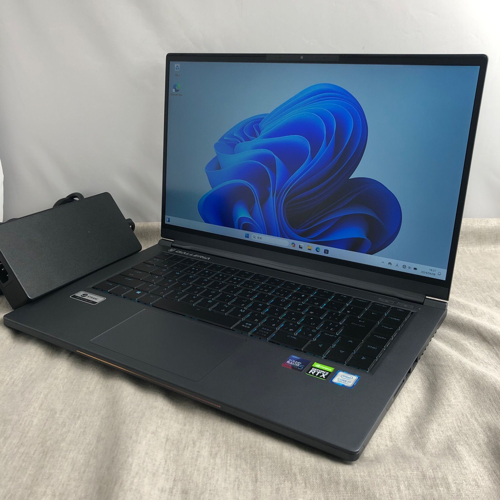 バッテリー良好】ノートPC パソコン GALLERIA ガレリア GCR2070RGF-QCG 