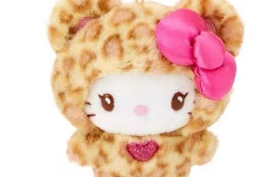 最終お値下げ→激レア☆サンリオハローキティちゃん豹柄ギャルぬいぐるみ2つ ギャルキティ 人形 黒ギャルキティちゃ（ハローキティ 豹柄など