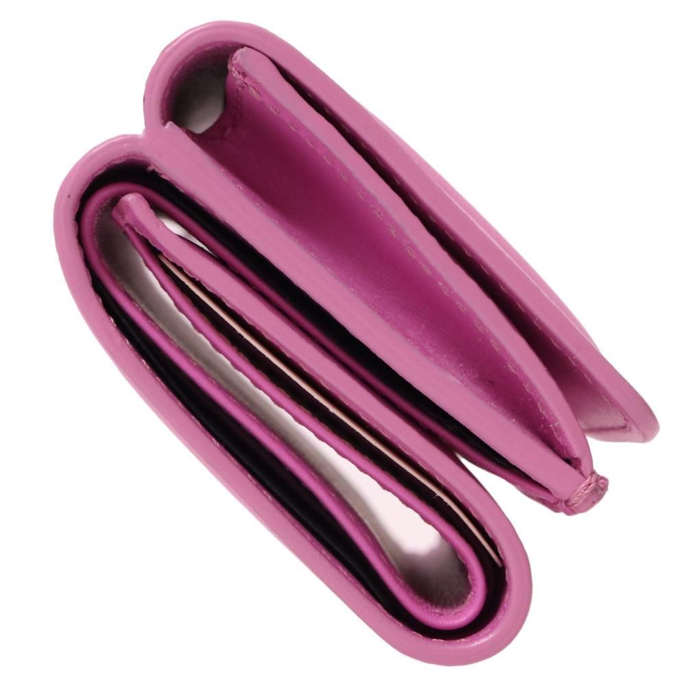 フェンディ FENDI FFキューブ レザー 三つ折り 財布 コンパクト