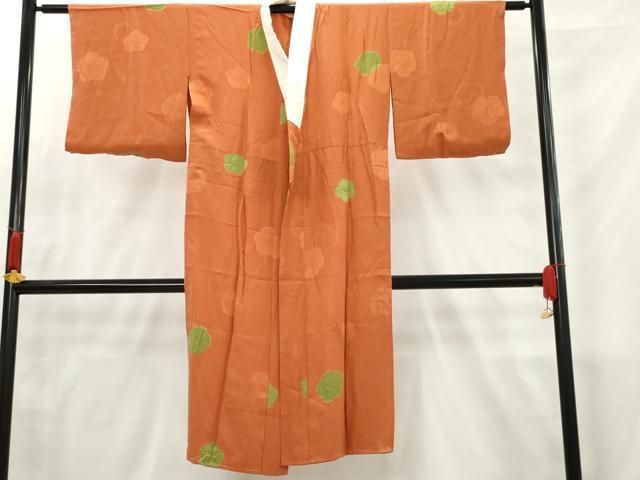 平和屋着物□長襦袢 無双仕立て 作家物 飛鶴枝梅文 正絹 逸品 未