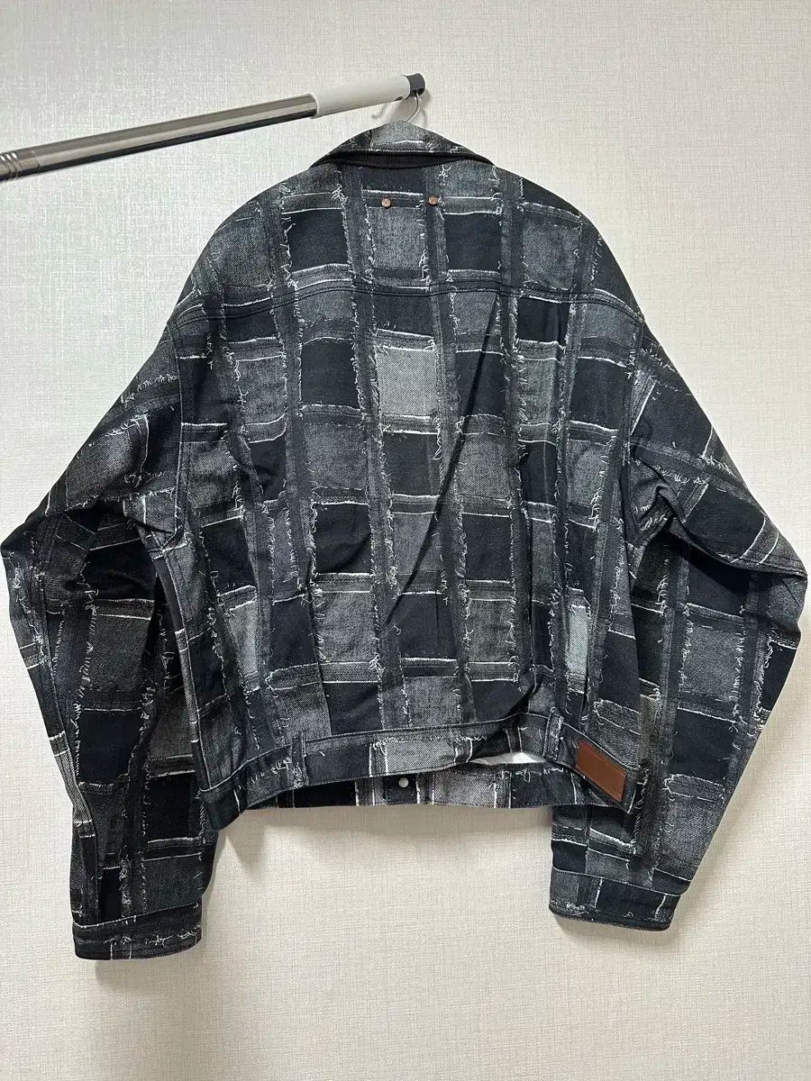 Andersson Bell アンダースンベル デニム パッチワーク ジャケット 黒