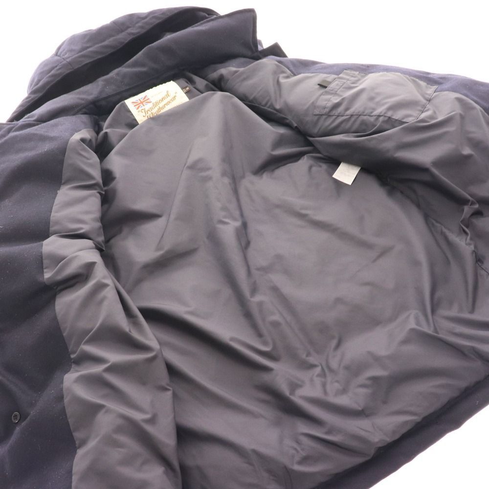 美品【トラディショナルウェザーウェア】 ダウンコート UNIONWEAR】DOWN JACKET 001 ダウンジャケット 001｜ブラック
