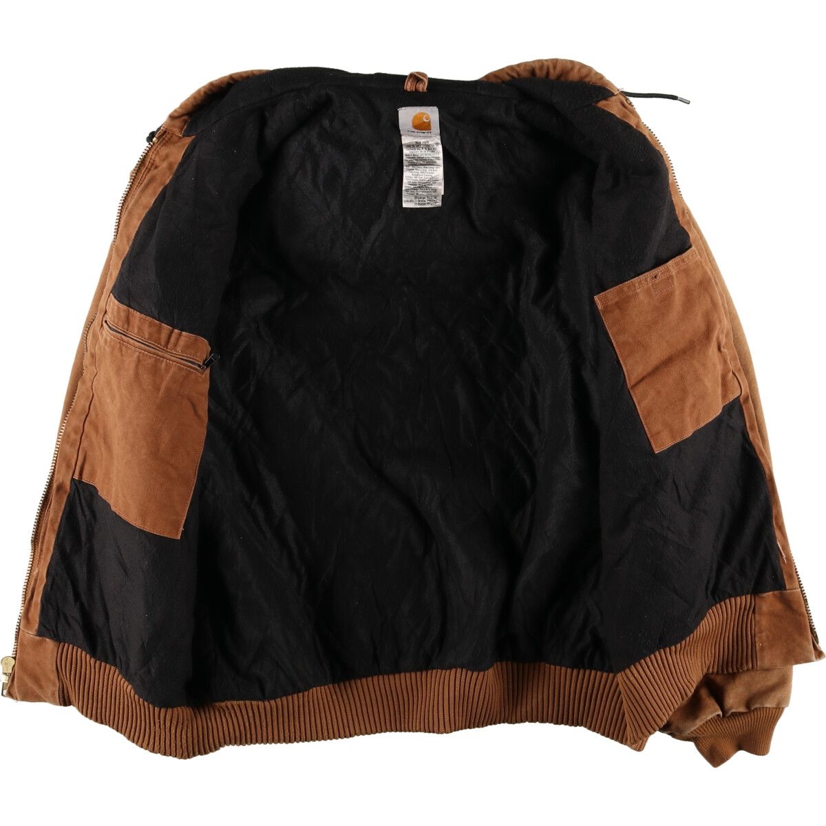 Carhartt アクティブジャケット 00s 00's Carhartt Active Jacket Fade BLACK SIZE XL 00年代