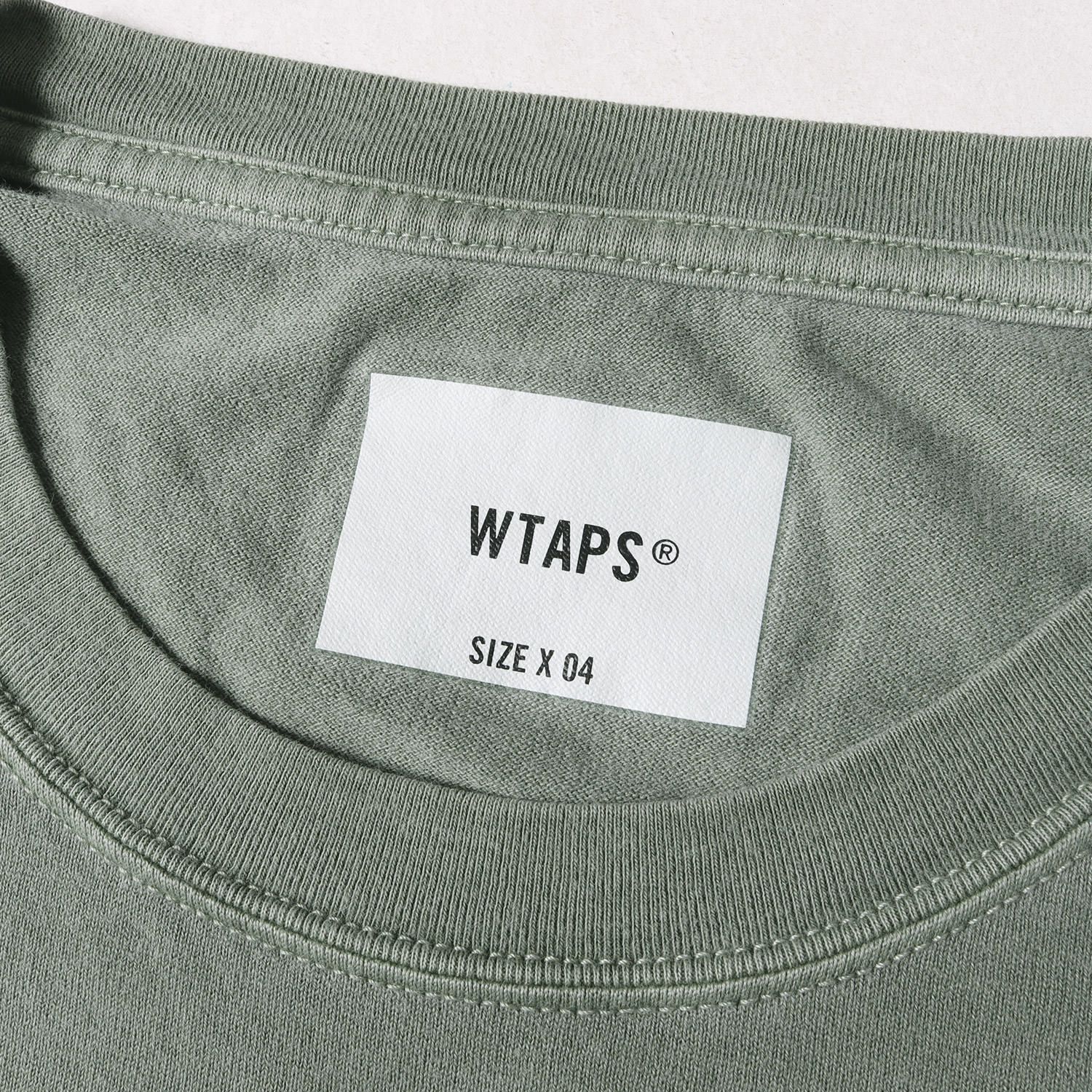 WTAPS ダブルタップス Tシャツ サイズ:XL / 21AW オーバーダイ加工 
