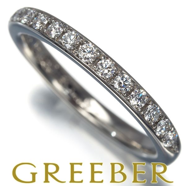 ケイウノ リング ダイヤ 0.183ct ハーフエタニティ 6号 Pt950