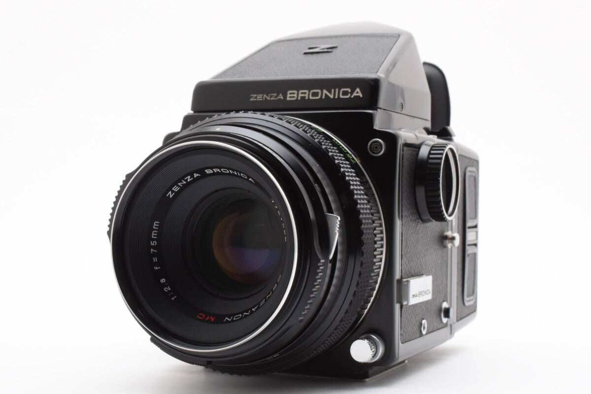 ゼンザブロニカ ZENZA BRONICA ETR ZENZANON MC 75mm F2.8 T24 3947