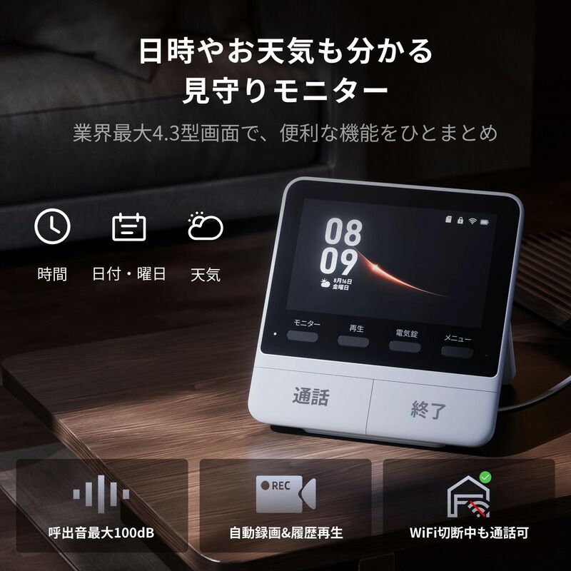 スマートテレビドアホン W6702002