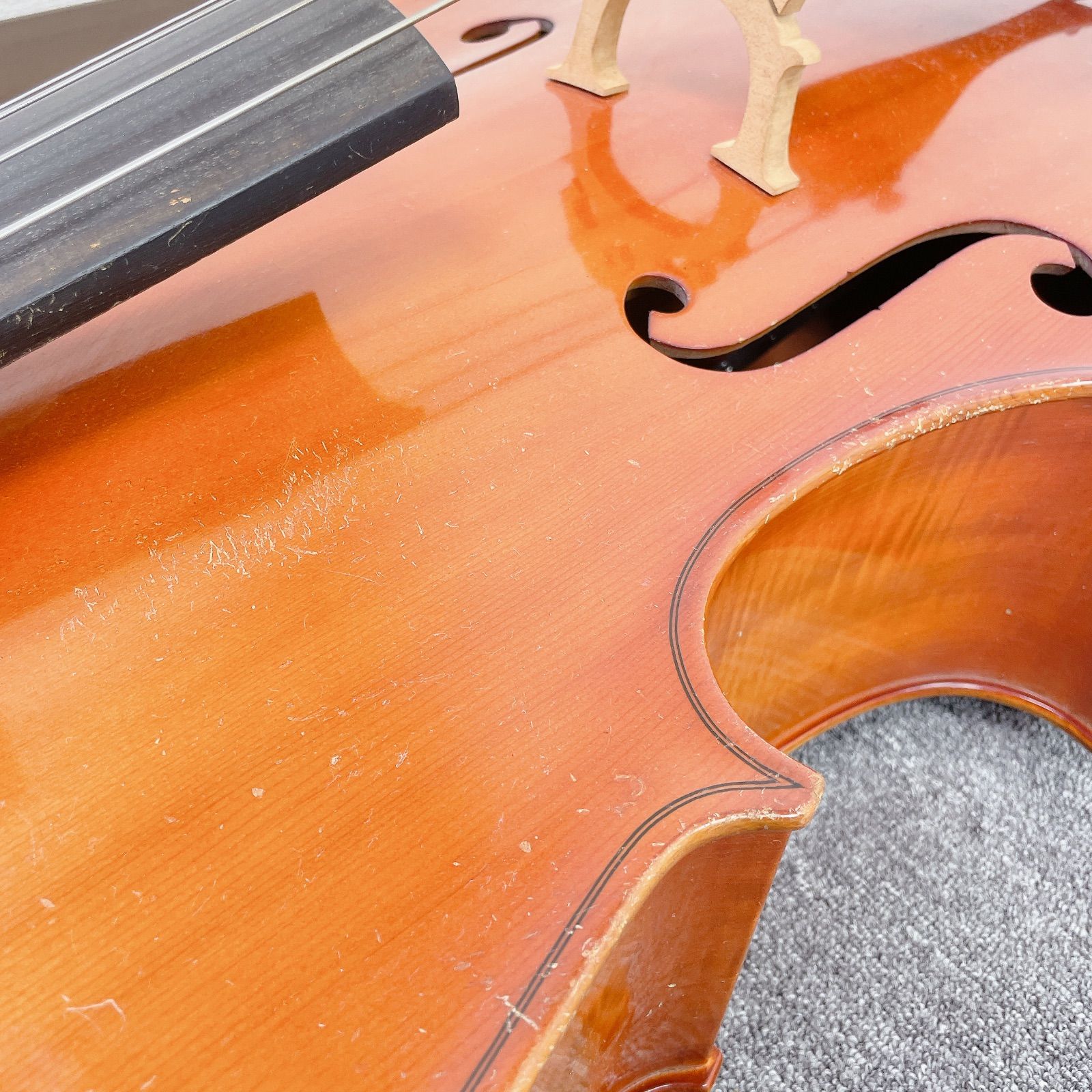 全品本物! SUZUKI チェロ No.72 4 4 violin 楽器 シンプル
