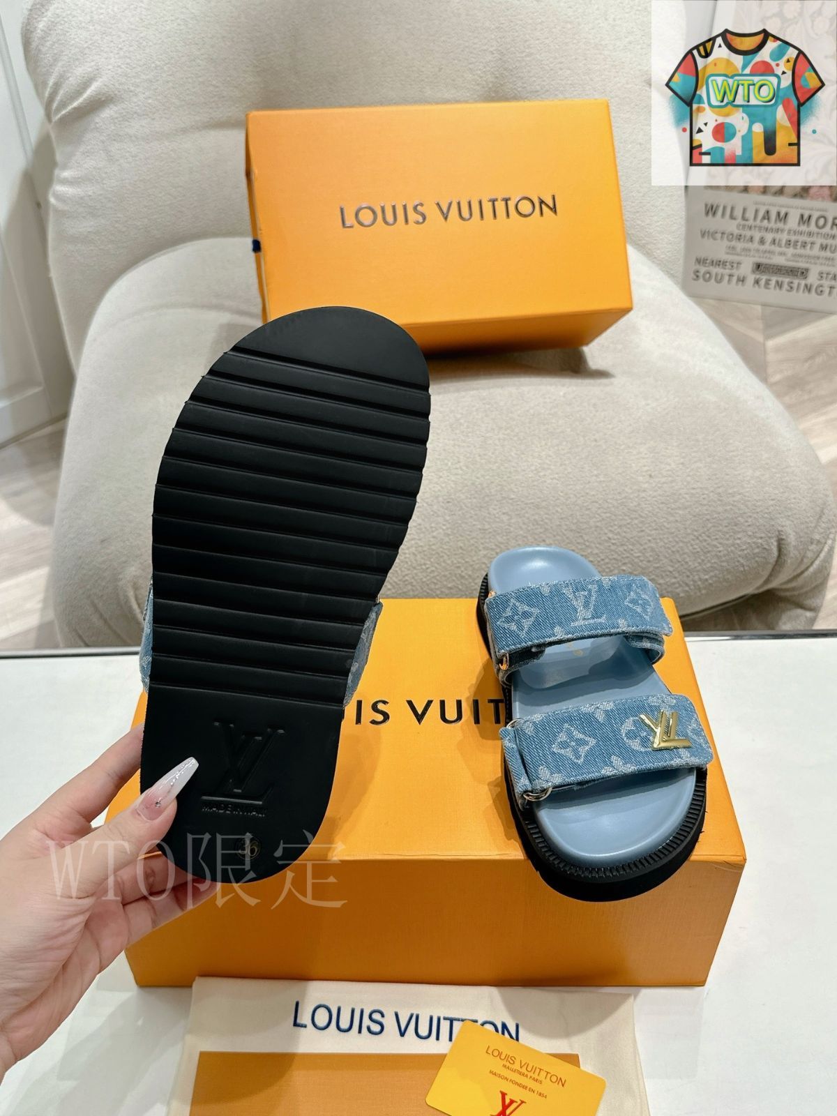 快適なフィット感♪【LOUIS VUITTON】LVサンセットサンダル louis-vuitton--