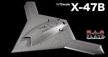 非常に良い】プラッツ 1/72 アメリカ海軍 無人爆撃機 X-47B プラモデル