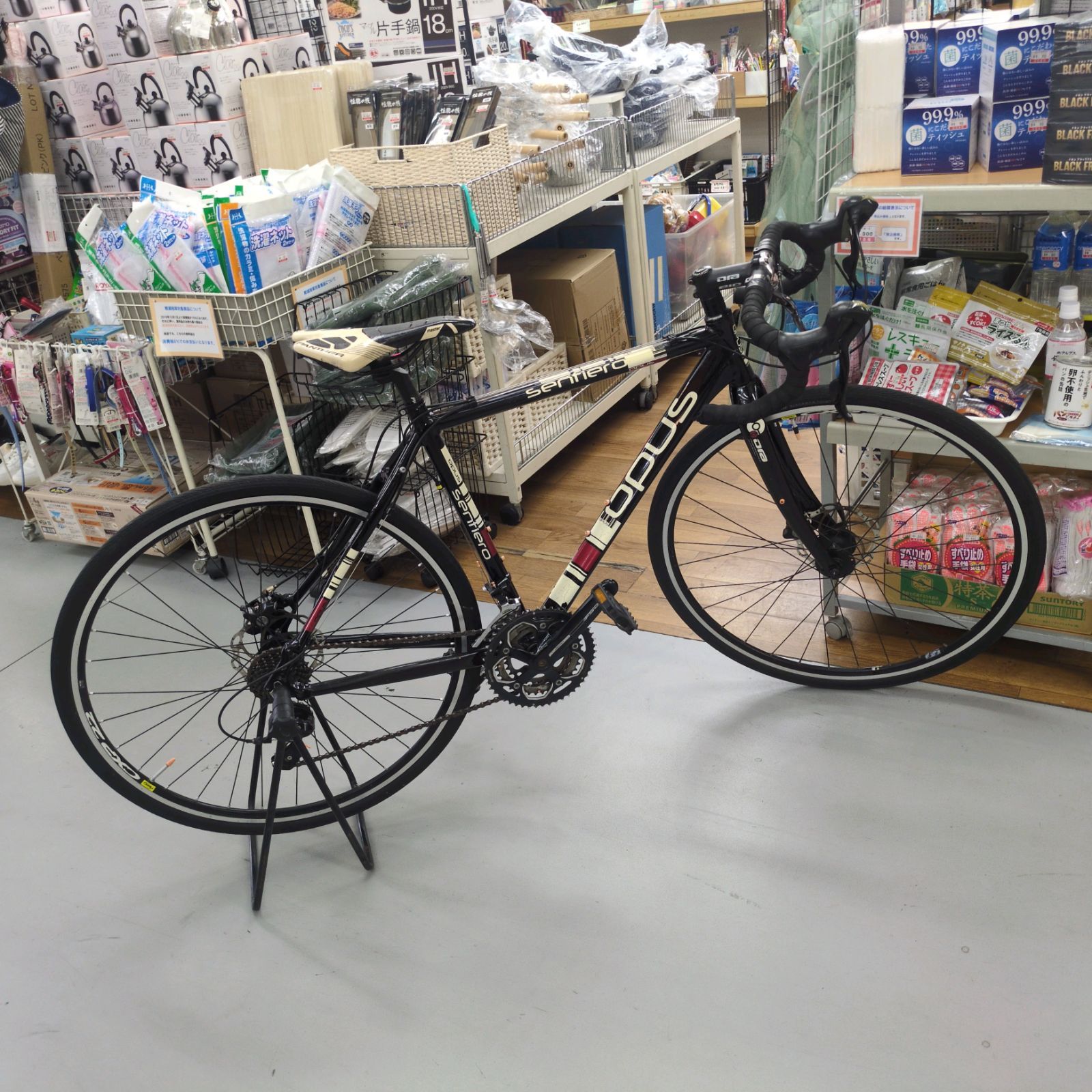 J256 ☆多少キズ使用感有り☆ロードバイク☆OPUS sentiero☆3×9段☆700