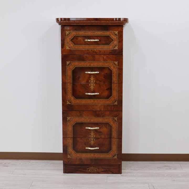 ☆5段チェスト サルタレッリ アマルフィ ウォールナット