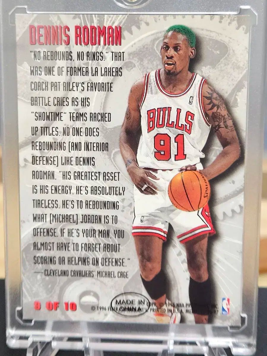 001デッドストック ロッドマン Rodman 1996年製ビンテージ ロンT 001デッドストック ロッドマン Rodman 1996年製ビンテージ ロンT