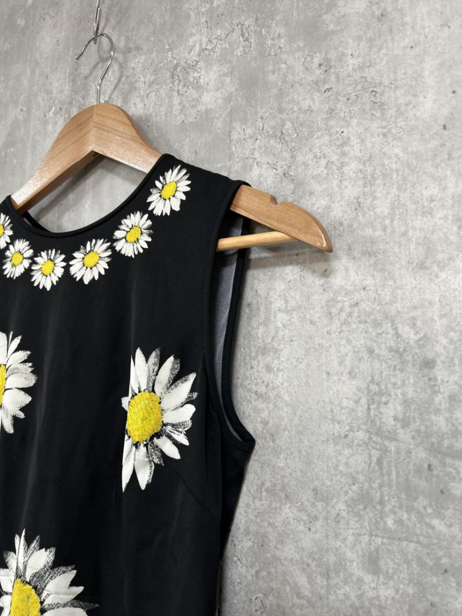 Dolce&Gabbana ドルチェ＆ガッバーナ シルク混 ノースリーブ 花