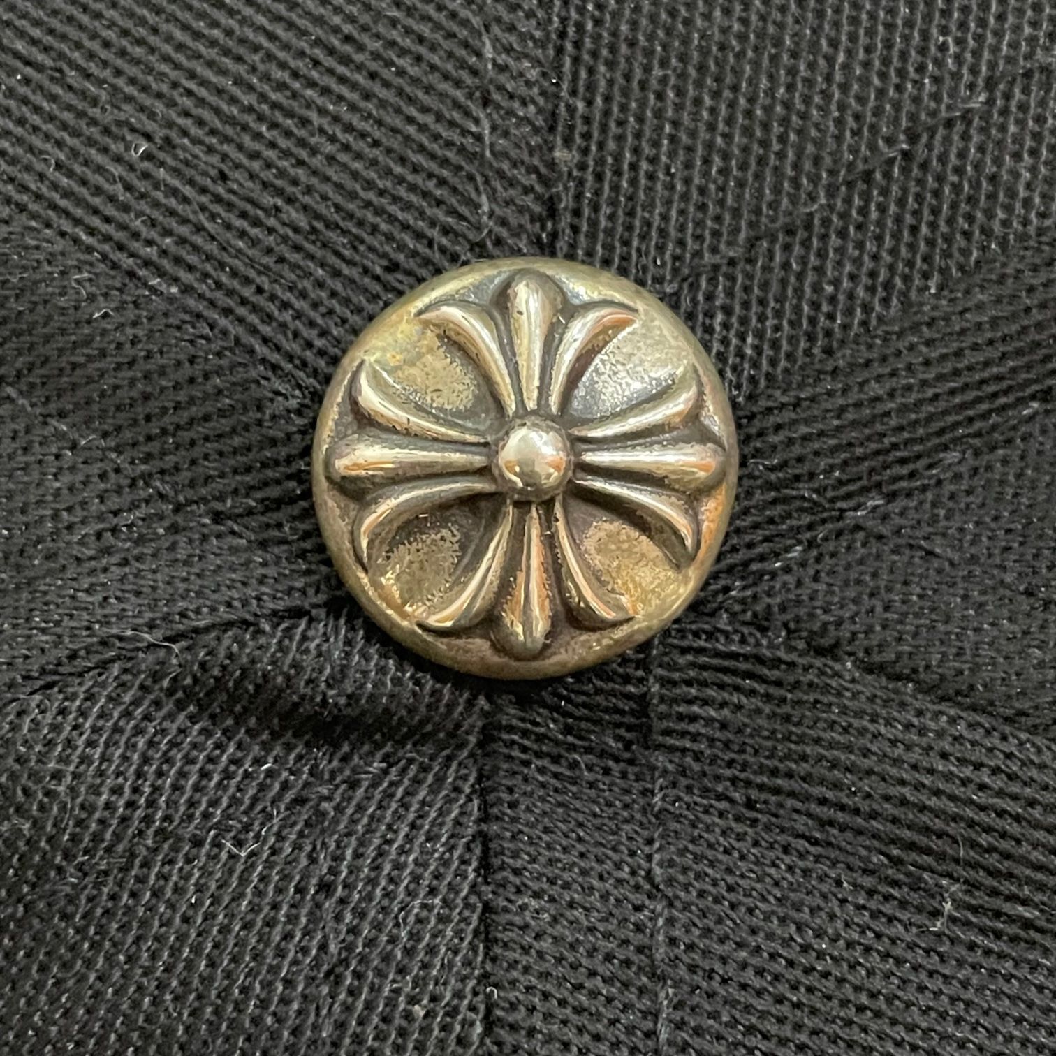 希少 CHROME HEARTS CH刺繍 ベースボール キャップ クロムハーツ