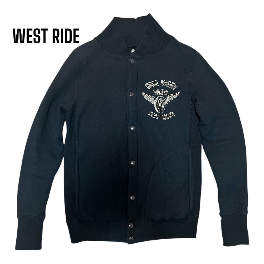 ウエストライド ネイティブジェットランドスウェット カーディガン