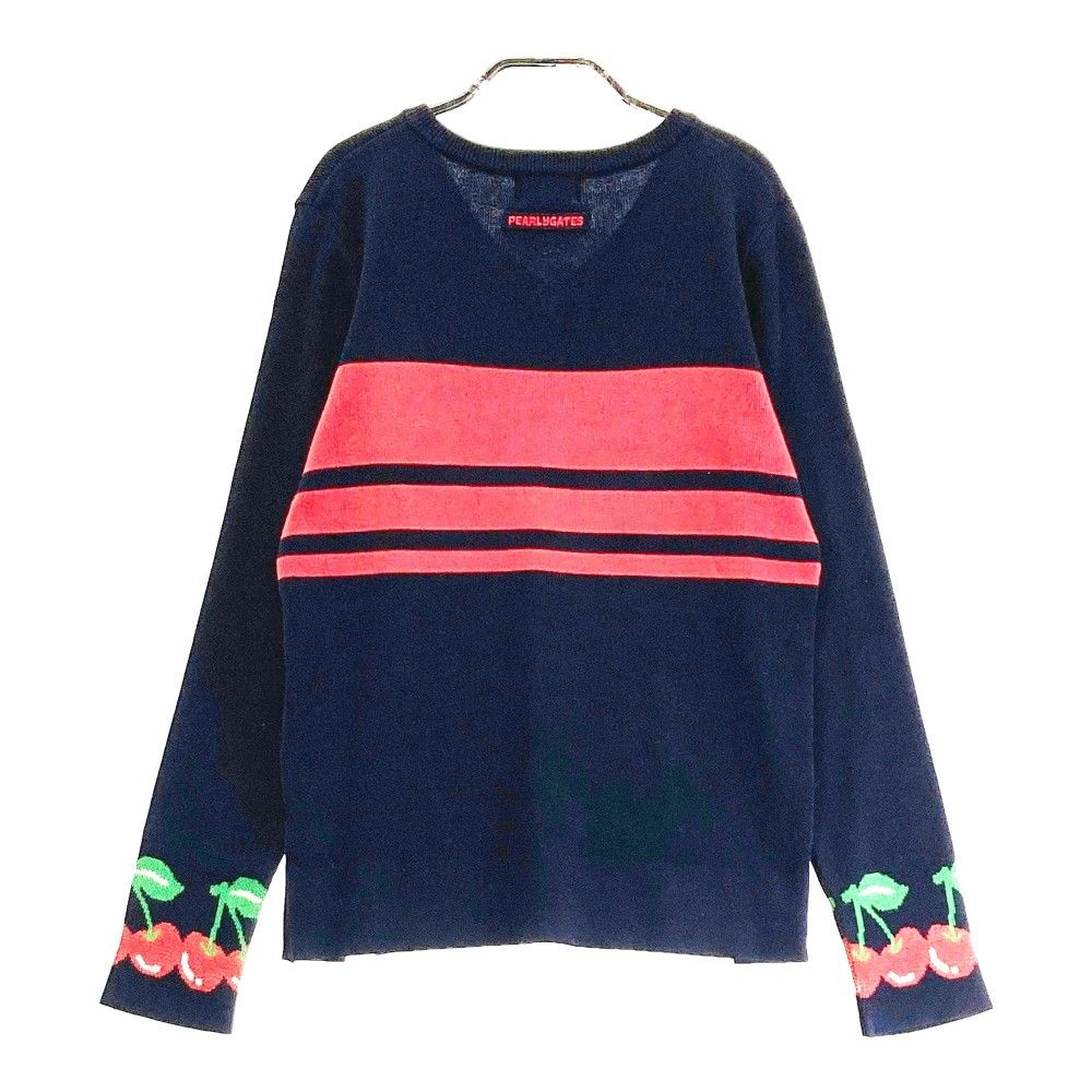 サイズ：1 PEARLY GATES パーリーゲイツ ニットセーター ボーダー柄