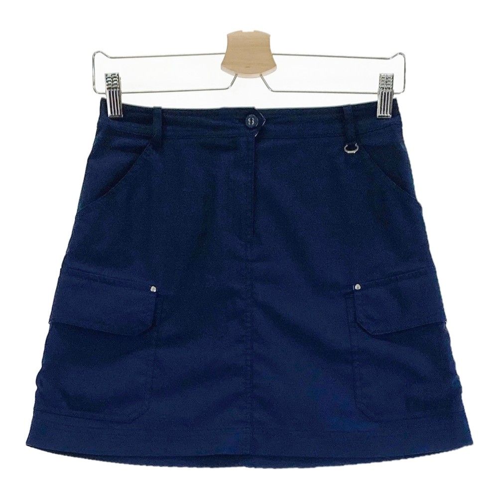 サイズ：36 ADABAT アダバット ストレッチスカート ネイビー系
