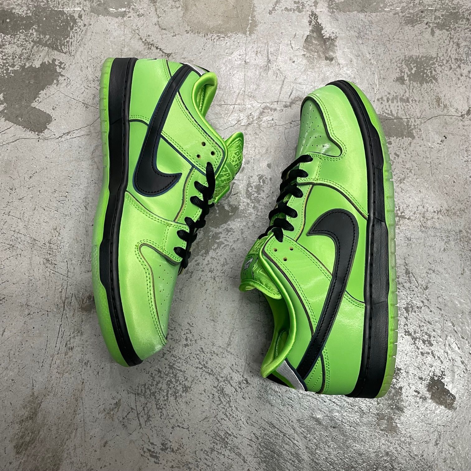 The Powerpuff Girls Nike SB Dunk Low Pro QS Buttercup