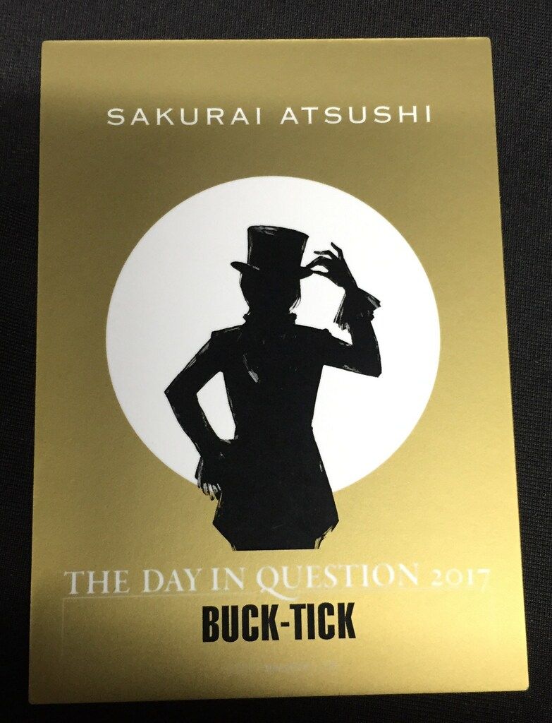 BUCK-TICK/THE DAY IN QUESTION 2017 新品未開封 BUCK-TICK/THE DAY IN QUESTION 2017〈2枚組〉