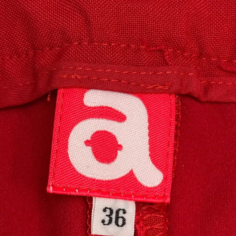 サイズ：36 ARCHIVIO アルチビオ メッシュショートパンツ レッド