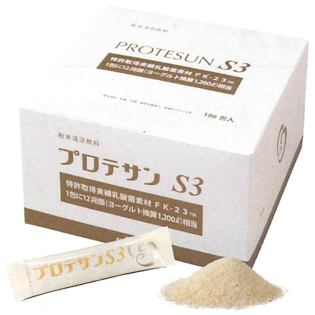 プロテサンS3 3箱 60包 プロテサンS3×28包 乳酸菌12兆個/包