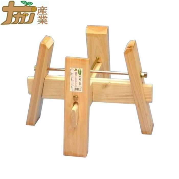 5営業日で発送 ナガノ産業 石臼用 木台 フリー47型 64xh41cm 2361