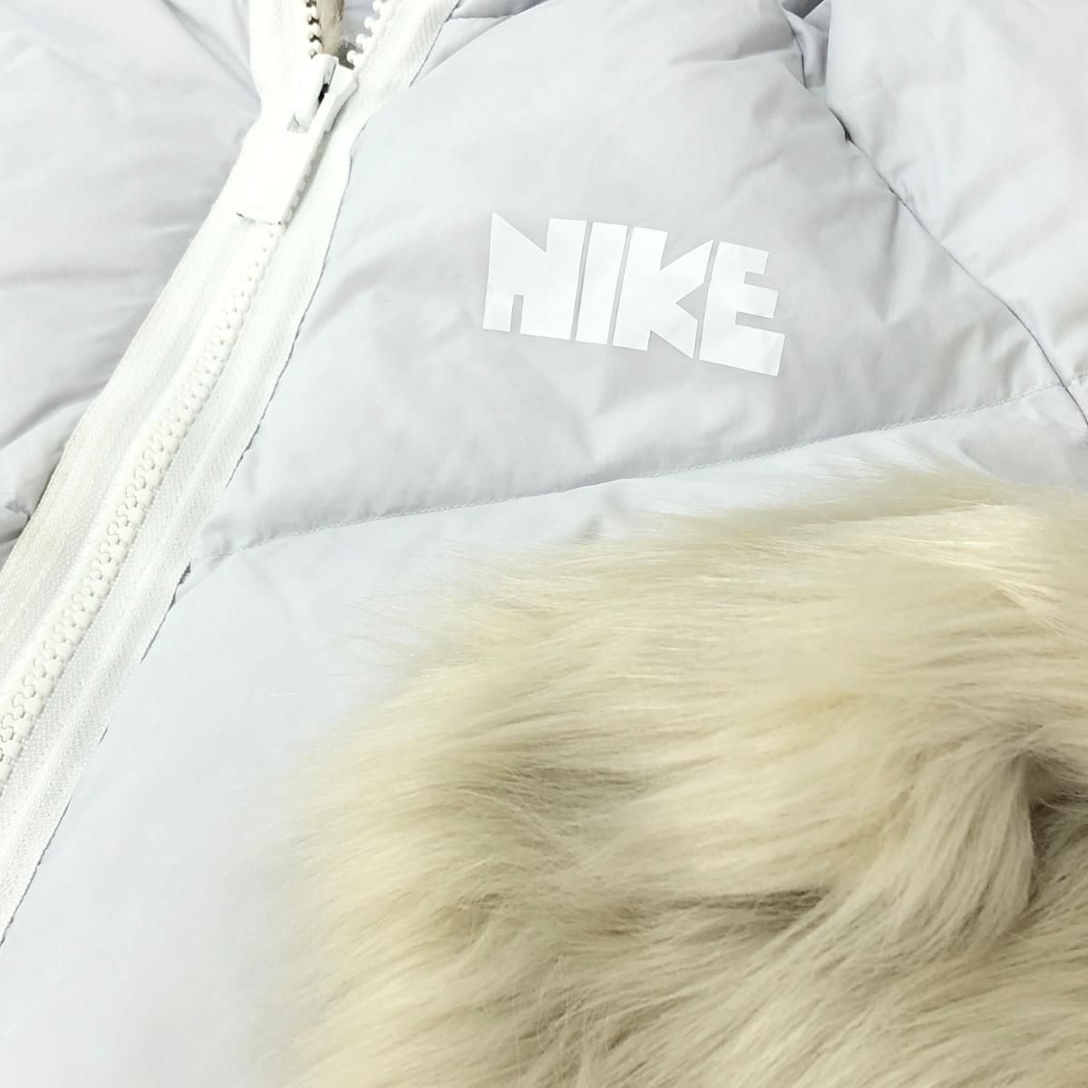 sacai x NIKE レディース ダウンジャケット　L ホワイト sacai x NIKE レディース ダウンジャケット L ホワイト - メルカリ