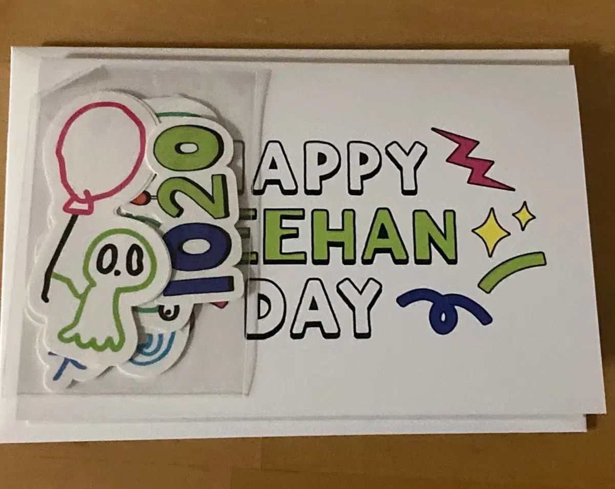 HOT，限定SALE BOYNEXTDOOR(ボイネク) イハン(LEEHAN) 誕生日 センイル MD (ポップアップカード) その他