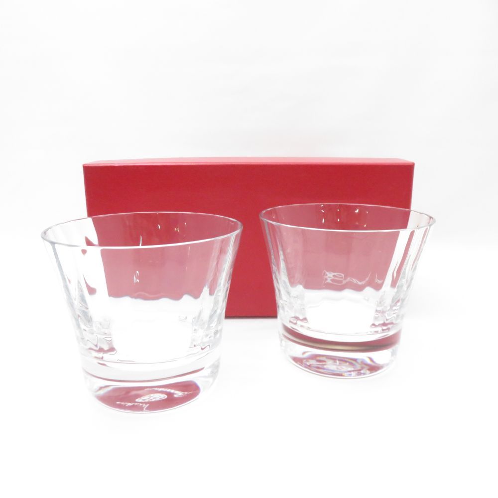 Baccarat バカラ ミルニュイ タンブラー 2点 ペア ファッション ロックグラス SM4034A2