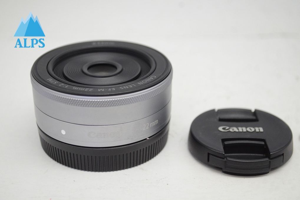 Canon キヤノン EF-M 22mm F2 STM EF-Mマウント 単焦点レンズ シルバー 251020r