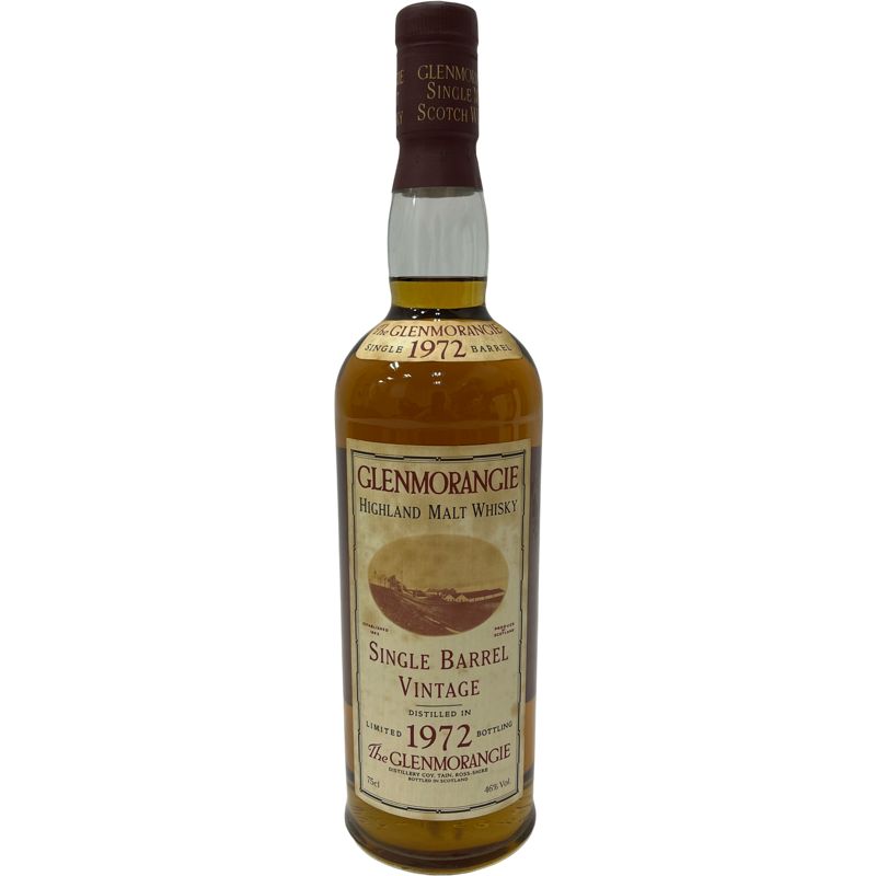 グレンモーレンジ シングルバレル 1972 750ml 【古酒】 グレンモーレンジ Glenmorangie シングルバレル 1972 750ml