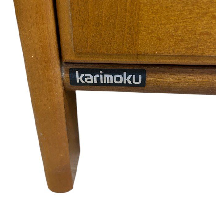 karimoku カリモク 電話台 FAX台 インテリア 家具 収納 木製