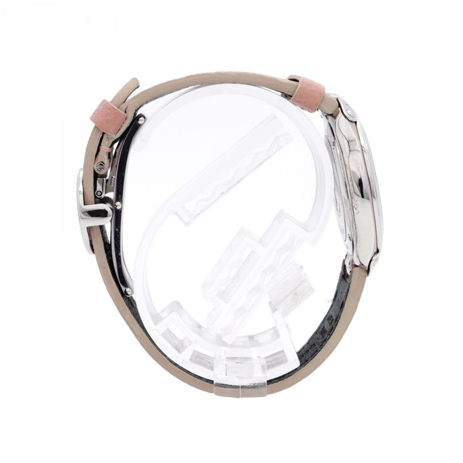 ルイ・ヴィトン フィフティーファイブ Q6J00 シルバー文字盤腕時計  