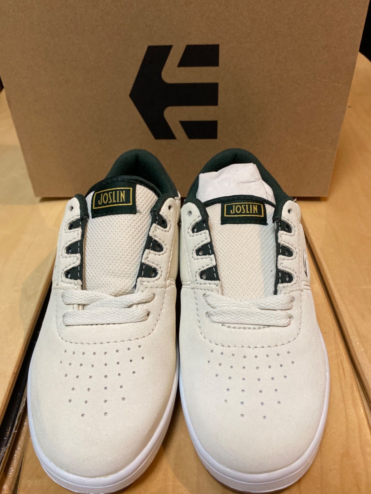 etnies KIDS JOSL1N WHITE/GREEN 21cm エトニーズ スニーカー