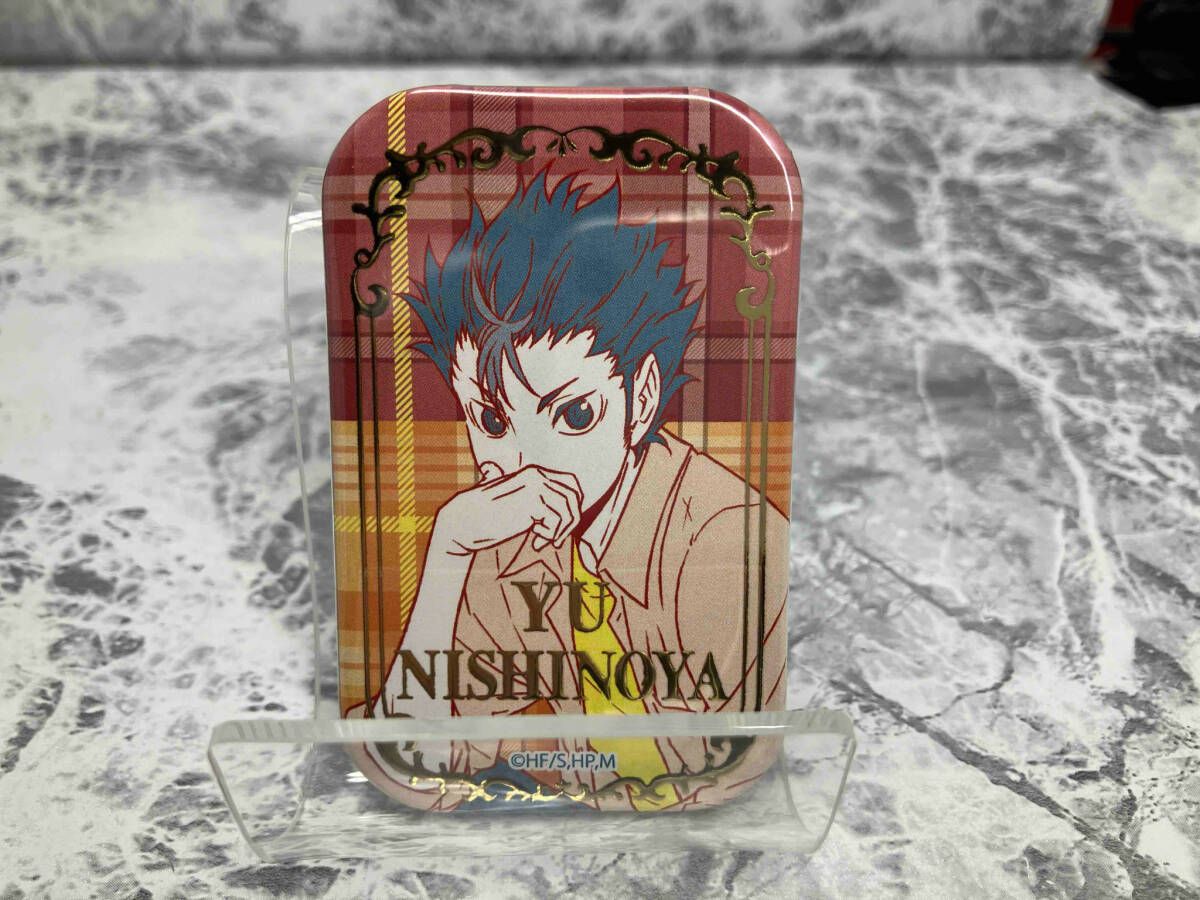 ハイキュー!! スクエア缶バッジ オフショット×カラー 第一弾 二 ハイキュー!! スクエア缶バッジ オフショット×カラー 第一弾 二