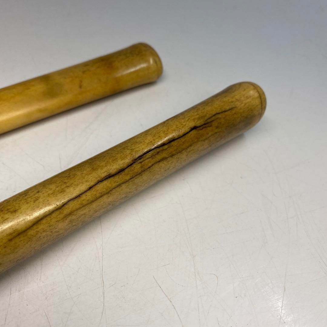 江戸時代 印伝 たばこ入 骨製キセル筒 159g 東Y6-0415 UBS-PPNI_AC_ID