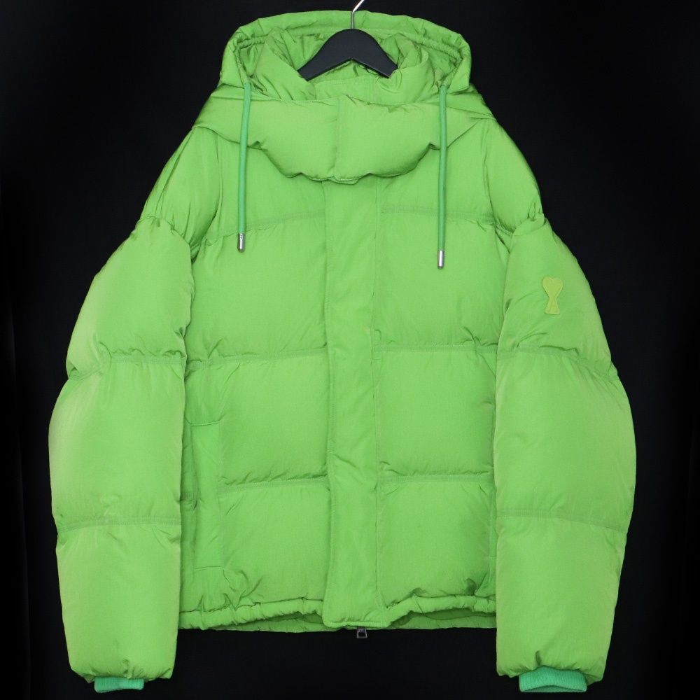 AMI PARIS ADC DOWN JACKET Mサイズ グリーン UJK401.276 - メルカリ