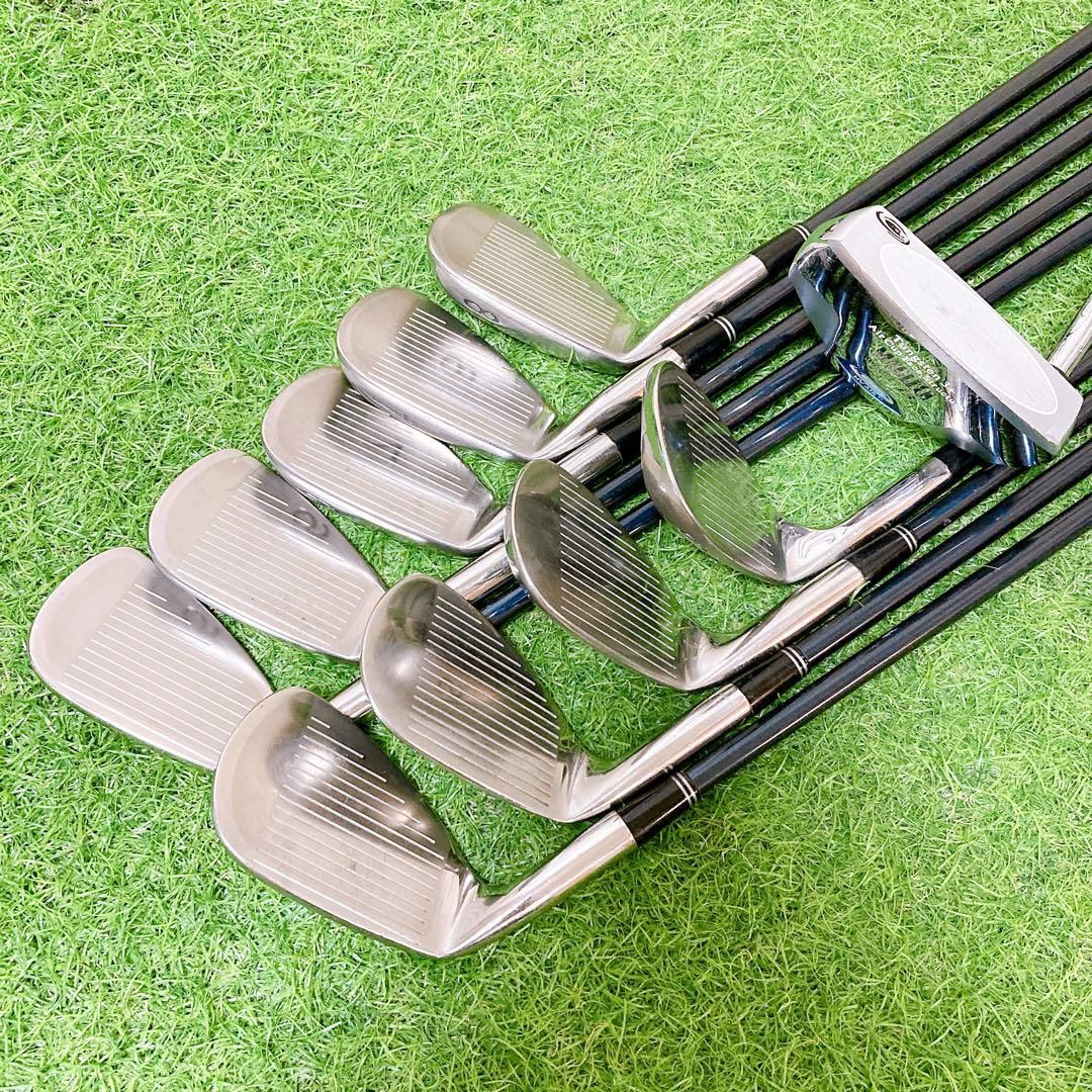 H8 ツアーステージ 初心者オススメ ゴルフ クラブセット メンズ 13本