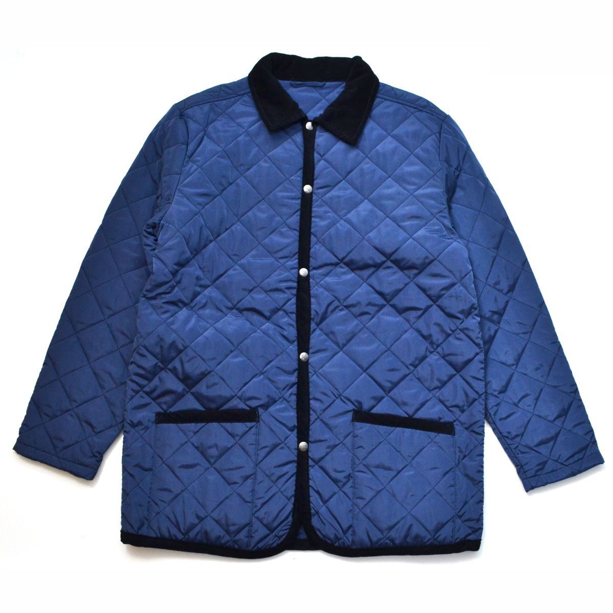 VAN ネイビーキルティングジャケット