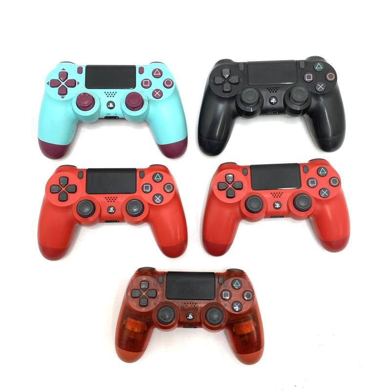 ｹﾞｰﾑOP ｼﾞｬﾝｸ PS4 DUALSHOCK 4 5個まとめ ZCT2J×5 動作未 デュアルショック4 95 240095289058